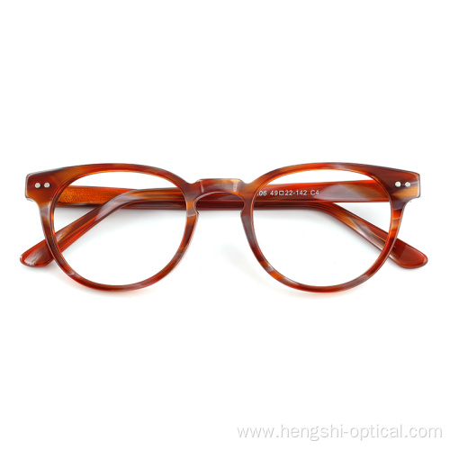 Spectacle Eyewear Fancy Fashion Decorations Acetate Square Frames Glasses